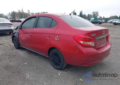 2020 Mitsubishi Mirage G4 Es z USA, uszkodzony, nr VIN ML32F3FJ1LHF10507